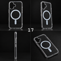iPhone 17 Transparent Magnetic Case