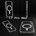 iPhone 17 Pro Max Transparent Magnetic Case